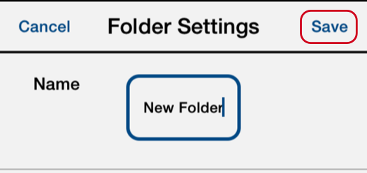 Blue Folder Settings-Add New Folder 525px